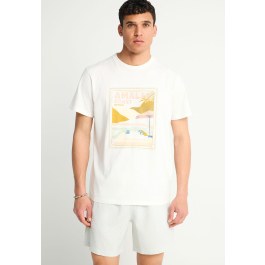 Men's cotton t-shirt with print