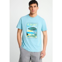 Men's cotton t-shirt with print