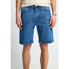 Ανδρική slim tapered βερμούδα τζην -The essentials