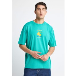 Men's oversized t-shirt with print on the back