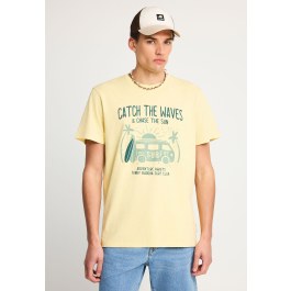 Men's cotton t-shirt with print