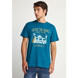 Men's cotton t-shirt with print