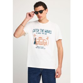 Men's cotton t-shirt with print