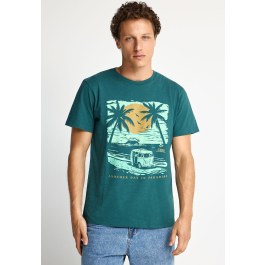 Men's cotton t-shirt with print
