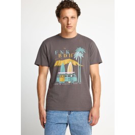 Ανδρικό βαμβακερό t-shirt με τύπωμα