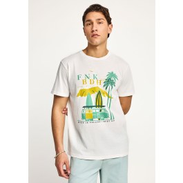Ανδρικό βαμβακερό t-shirt με τύπωμα