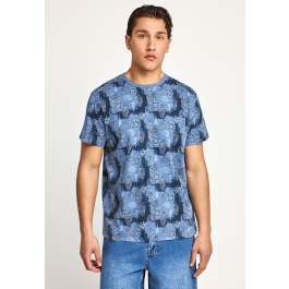 Ανδρικό t-shirt με μοτίβο