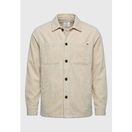 Ανδρικό κοτλέ overshirt με τσέπες