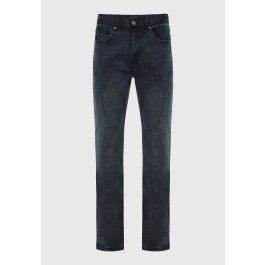 Ανδρικό ελαστικό tapered denim παντελόνι