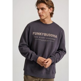 Relaxed fit φούτερ με Funky Buddha τύπωμα