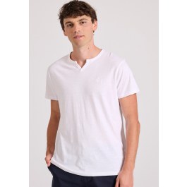 T-shirt με λαιμό henley Garage 55