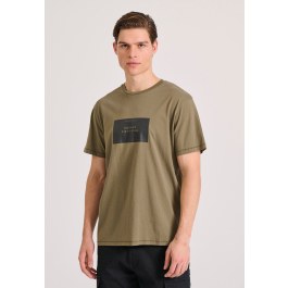 T-shirt με τύπωμα στο στήθος Garage 55