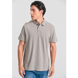 Essential polo μπλούζα με κέντημα Garage 55.