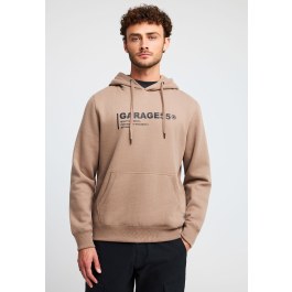 Men's hoodie with back print Garage 55