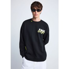 FNK.GRWN oversized φούτερ μπλούζα Soul & State
