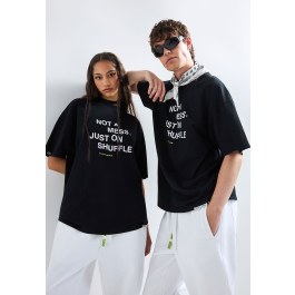 FNK.GRWN oversized t-shirt με τύπωμα Soul & State