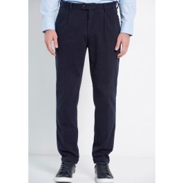 Men's pleated chinos - Marron label